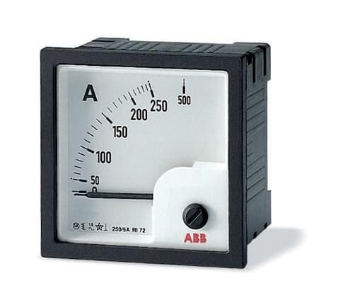 ABB Stotz-Kontakt 2CSG322260R4001 AMT1-A5/72 Control cabinet door mounting ammeter