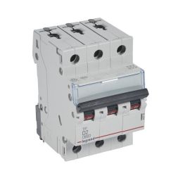 Legrand 403748 Circuit breaker TX3 D2A 3P 6KA 3M