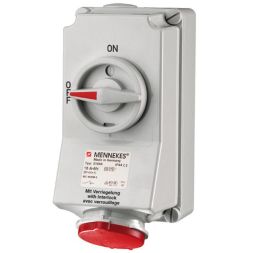 Mennekes 5103A 16A5P 6H400V DUO IP44 CEE wall socket