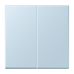 Jung LC1702208 LB-Management button 2-way, Duroplast painted, LS series, outremerclair ( LC32022 )