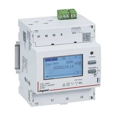 Legrand 412041 EMDX³ 3-ph. A ü. SW x/5 RS485 4TE energy meter