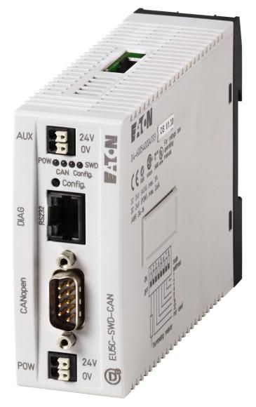 Eaton EU5C-SWD-CAN SWD gateway, 99 SWD participants on CANopen, 116307