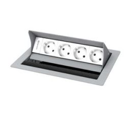 Kindermann 7492000074 CablePort standard2 4-way 4x power table mounting housing