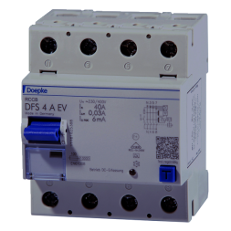 Doepke 09124018 DFS4 025-2/0,03-EV 2-pole 25/0,03A residual current circuit breaker
