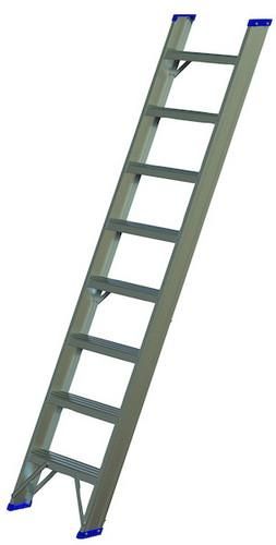 PROTEC.class 05105621 PASAL18 1x8 L:2.02m aluminum step ladder
