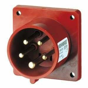 Mennekes 853 16A5P 6H400V IP44 panel plug