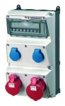 Mennekes 930010 CEE socket combination