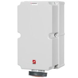 Mennekes 5043A 125A 4-pole 6h 400V IP67 wall socket