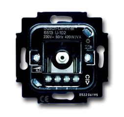 Busch-Jaeger 6513 U-102 Busch rotary dimmer, flush-mounted, RC, 40-420 W