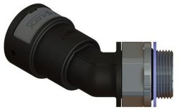 Fränkische Rohrwerke 4891031200 AAPA-17M20SB-10 sw 45° metal db metric L connection screw