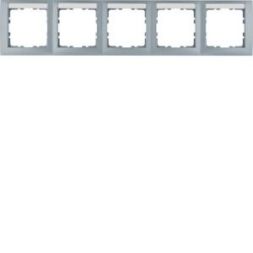 Berker 10259959 5-way horizontal BF S.1 aluminum matt frame