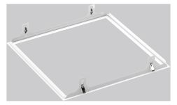 RZB 982957.002 Kaleea 621,5x621,5x95,3,m.4Fed mounting frame