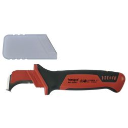 HAUPA 200007 cable knife 50mm hook plastic 1000V VDE