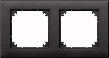 MERTEN 486214 frame 2-way anthracite M-PLAN