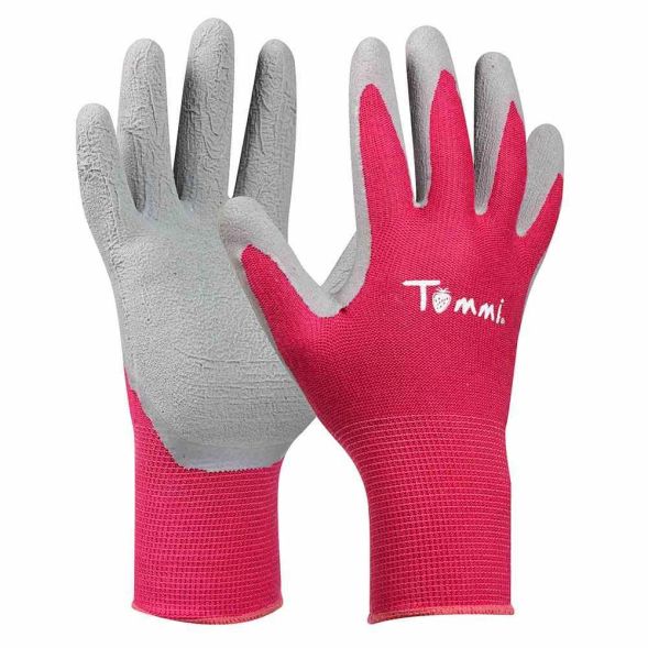 Tommi 779907 Tommi Raspberry Size M Garden Gloves