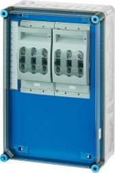 Hensel Mi 6365 2x3xNH00 a. Collect. 250A 5-pole fuse switch disconnector housing