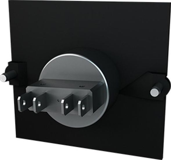 Bachmann 917.046 frame 1x button stainless steel unlit