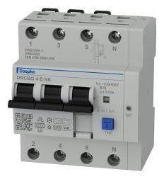 Doepke 09948204 DRCBO 4 B16/0.03/3N-B NK FI/LS combination