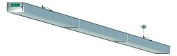 Dotlux 1987-3 LINEAplus blind unit 1500mm LED strip light system