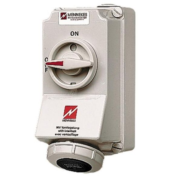 Mennekes 5601AA DUO 16A 4-pole 7h 500V IP67 wall socket