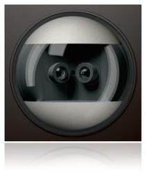 Ritto 1878750 Portier camera module Color. electrically switchable, grey-brown