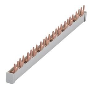 Gewiss GW96993 2-pole 63A 12TE fork comb busbar