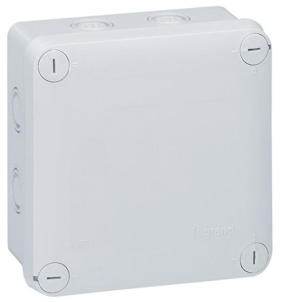 Legrand 092024 Junction box FR 105X105X55 7E , (grey)