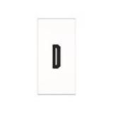 Kindermann 7464000942 Konnect flex 45 click HDMI 3m connection panel