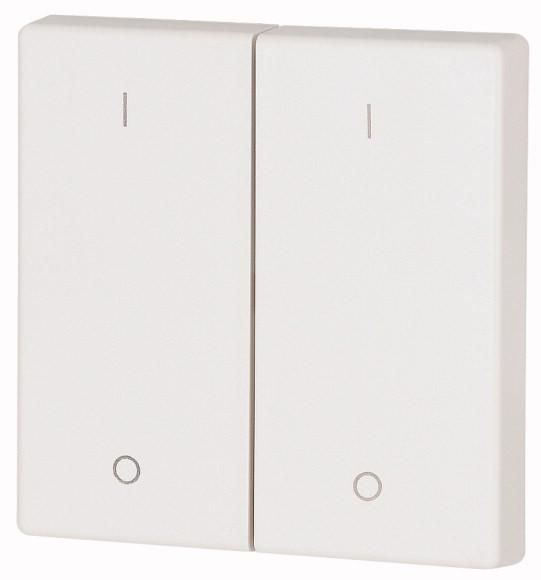Eaton CWIZ-02/11 rocker switch, 2-way, I/0, white, 147593