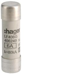 Hager LF406G fuse 14x51mm gG 6A