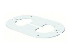 OBO Bettermann WAG70140TR 211x129.5mm wall end panel, 6290200