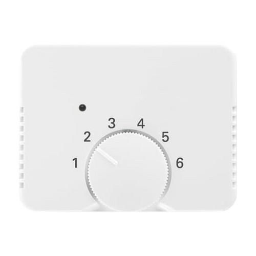 Busch-Jaeger 1795 HK-24G central plate, for room temperature controller studio white high gloss