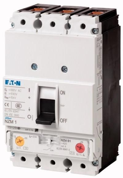 Eaton NZMC1-A160 circuit breaker, 3p, 160A , 283296