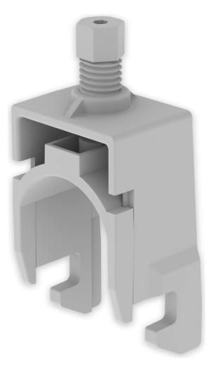 Unex 67731-48 U48X halogen-free grey RAL7038 D:22-28 cable clamp