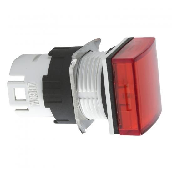 Schneider Electric ZB6CV4 16 square dome red indicator light