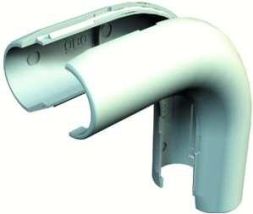OBO Bettermann 2953/B M16 pure white Quick-Pipe bend, 2153980