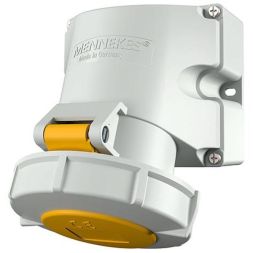 Mennekes 9170 TwinCONTACT 32A 4p 4h 110V IP67 wall socket