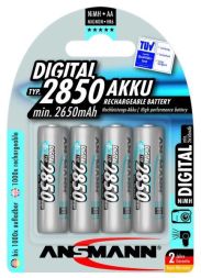 Hückmann 125867 Mignon AA 1.2V 2850mAh (PK=4pcs.) battery