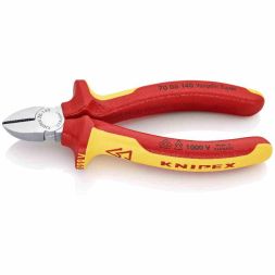 Knipex 0304029 side cutters 140mm, handles thick-walled, 2 colors (7006140)