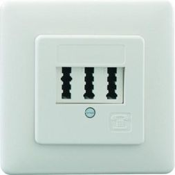 Rutenbeck TAE 2x6/6 NFF Up rw TAE connection box