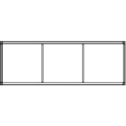 Ritto 1553170 Housing 3-way, surface-mounted, white