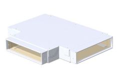 Wichmann IFTS080050w Instafix BKI 50x80x50mm pure white T-piece