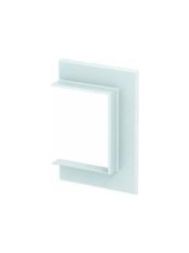 OBO Bettermann G-KWAO90110 178x25x124 pure white wall end panel open, 6274910