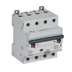 Legrand 411356 RCD/MCB DX3 B13A 4P 6KA 30MA A