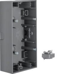 Berker 10527006 Surface-mounted housing 2-way anthracite, matt Berker K.1