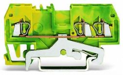 Wago 279-687 green-yellow 1.5qmm 3 conductor protective conductor terminal