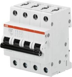 ABB Stotz-Kontakt S204M-D20, circuit breaker D-Char., 10 kA, 20 A, 4P, 2CDS274001R0201