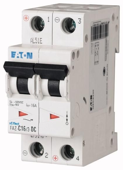 Eaton FAZ-C50/2-DC circuit breaker, 279145