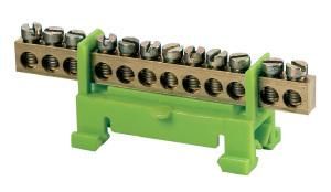 ABB Stotz-Kontakt SZ-N6/3C, neutral conductor terminal 6x16qmm, one-sided closed, insulated, GHV0360876R0011