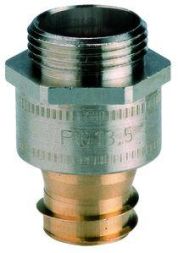 Flexa 15010712050 LI-M AD56 M50x1,5 nickel-plated brass screw connection